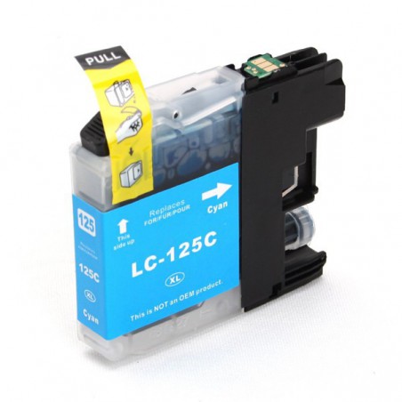 INK JET COMP  BROTHER LC125C CYAN
