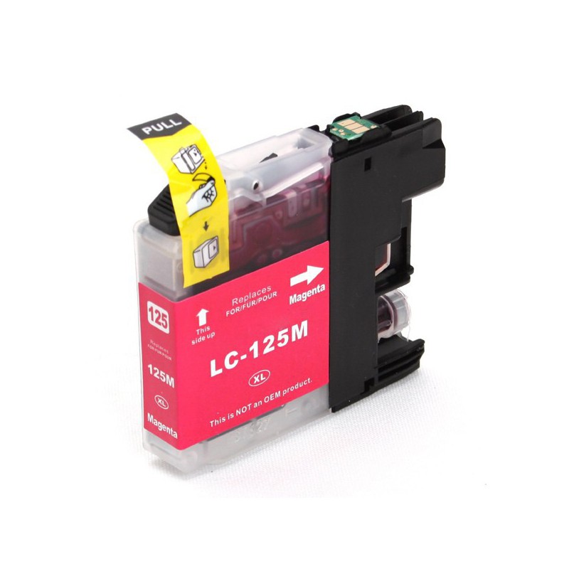 INK JET COMP  BROTHER LC125M MAGENTA 