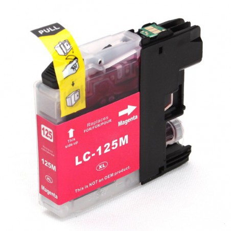 INK JET COMP  BROTHER LC125M MAGENTA 