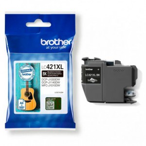 INK JET BROTHER ORIG LC421XLBK HASTA 500 PAG.