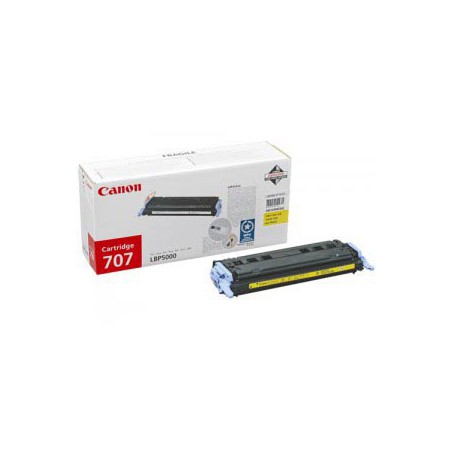 TONER CANON ORIG.CL707A LBP-5000 AMARILLO