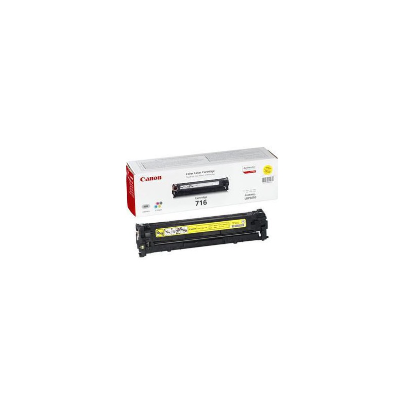 TONER CANON ORIG. LBP-5050 AMARILLO(716)