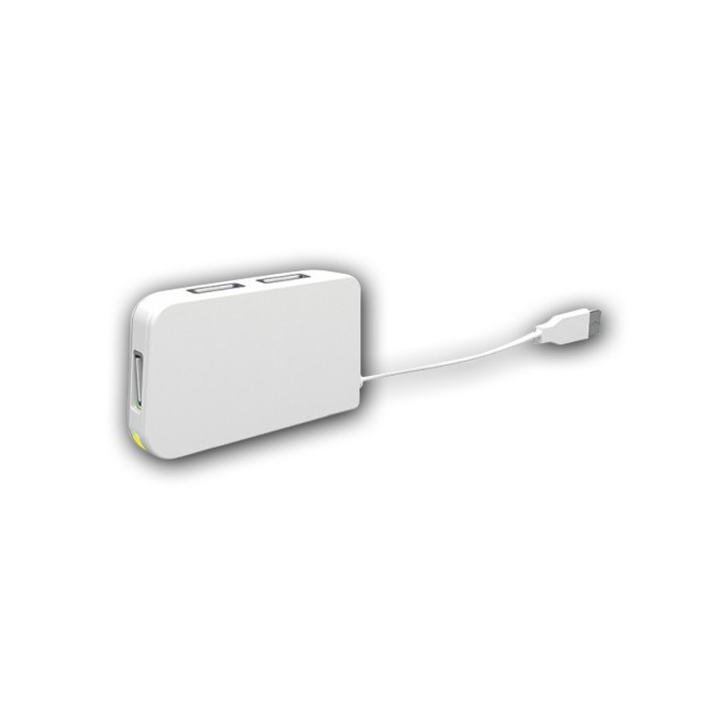 HUB APPROX TRAVEL 4 PORT USB BLANCO  APPHT4W*
