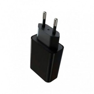 CARGADOR APPROX USB DE VIAJE DUAL 2.4A APPUSBWALL24B NEGRO