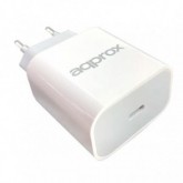 CARGADOR APPROX USB DE VIAJE DUAL 3.0A APPUSBWALL30 BLANCO 