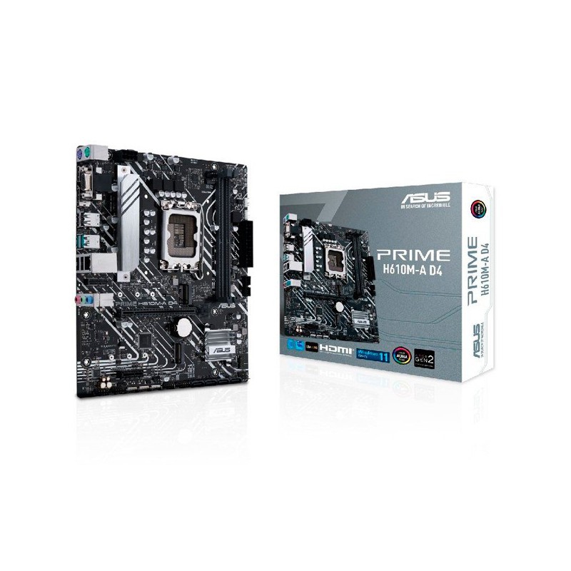 PLACA BASE ASUS PRIME H610M-A D4 CSM 1700  MATX VGA/HDMI