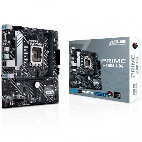 PLACA BASE ASUS PRIME H610M-A D4 CSM 1700  MATX VGA/HDMI