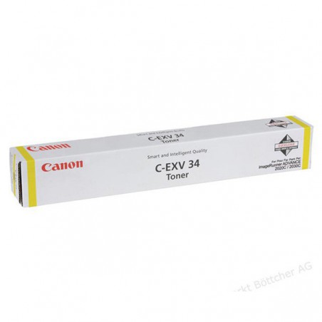 TONER CANON ORIG. CEXV34 AMARILLO 19.000 PAG