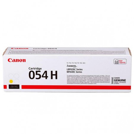 TONER CANON ORIG.054H 3025C002 AMARILLO 2.300 PAG.