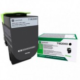 TONER LEXMARK ORIG. 71B20K0 NEGRO 3000 PAG.