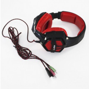 AURICULARES APPROX GAMING APPGH10 NEGRO/ROJO USB*