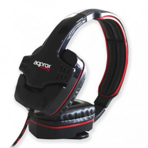 AURICULARES APPROX GAMING APPGH9 MICROFONO NEGRO*