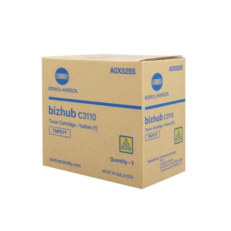 TONER KONICA MINOLTA TNP51Y  A0X5255