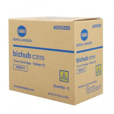 TONER KONICA MINOLTA TNP51Y  A0X5255