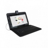 FUNDA APPROX TABLET 9"+TECLADO USB APPIPCK03 NEGRA*