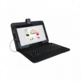 FUNDA APPROX TABLET 9.7"+TECLADO USB APPIPCK04 NEGRA*