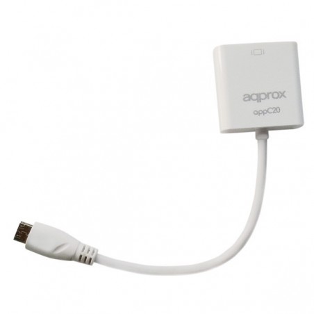 ADAPTADOR APPROX MINI HDMI A VGA APPC20