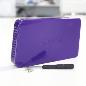 CAJA EXT. APPROX HDD SATA 2.5"APPHDD05P USB2.0*