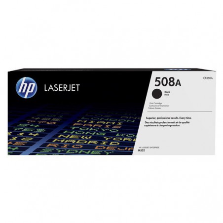 TONER HP ORIG. CF360A 508A NEGRO 6.000 PAG