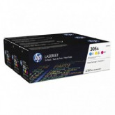 TONER HP ORIG. CF370AM   MULTIPACK 3-COLORES C/M/Y Nº305A