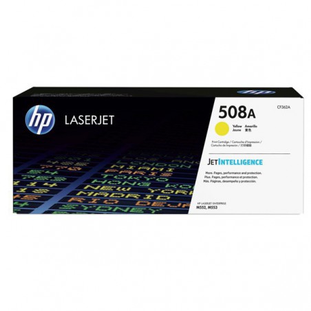 TONER HP ORIG. CF362A  Nº508A 5000 PAGINAS AMRILLO