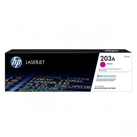 TONER HP ORIG. CF543A 1300 PAGINAS MAGENTA Nº203