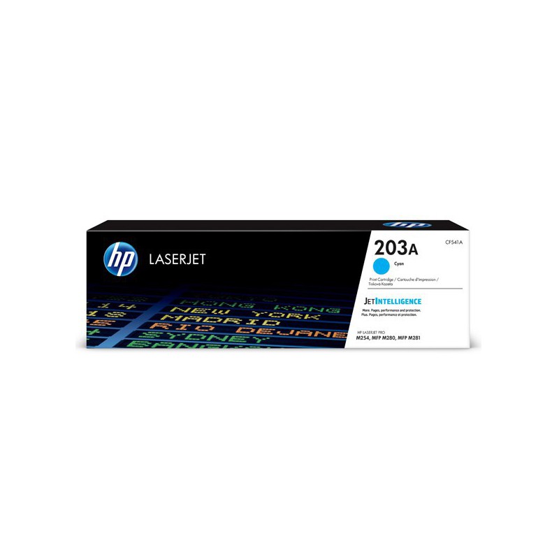 TONER HP ORIG. CF541A 1300 PAGINAS CYAN Nº203