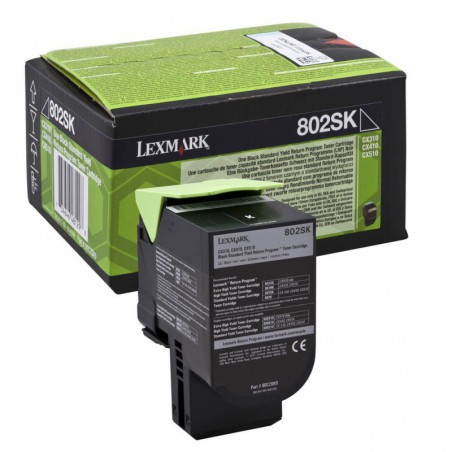 TONER LEXMARK ORIG.CX310/410/510 NEGRO 2.000 PAG.