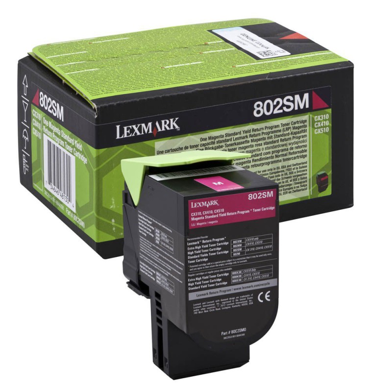 TONER LEXMARK ORIG.CX310/410/510 MAGENTA 2.000 PAG.