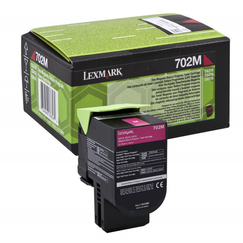 TONER LEXMARK ORIG. RETORNABLE MAGENTA 70C20M0