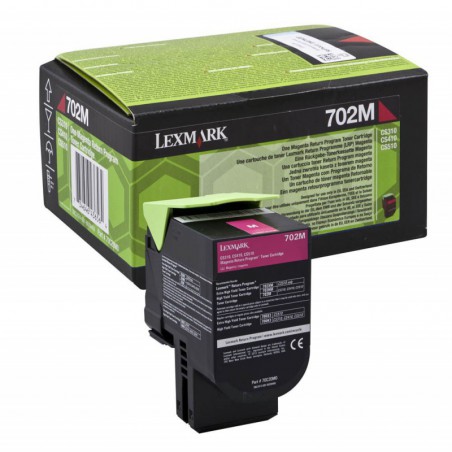 TONER LEXMARK ORIG. RETORNABLE MAGENTA 70C20M0