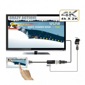 ADAPTADOR APPROX MHL 3.0 A HDMI APPC24*