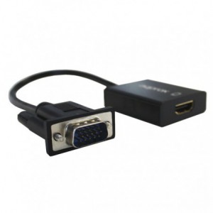 ADAPTADOR APPROX VGA(M)A HDMI(H) APPC25